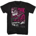 thumbnail image 1 of Pink Floyd Bird Woman Design Black T-Shirt, 1 of 2