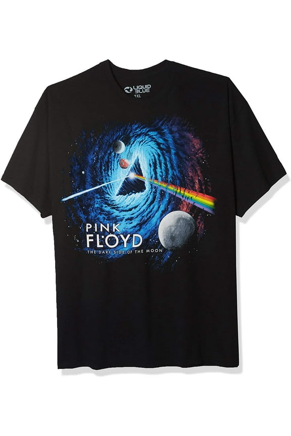 Men's Pink Floyd Floyd Black Hole T-shirt Large Black