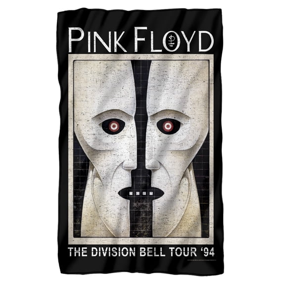 Pink Floyd Blanket, 36"x58", The Division Bell, Fleece Blanket