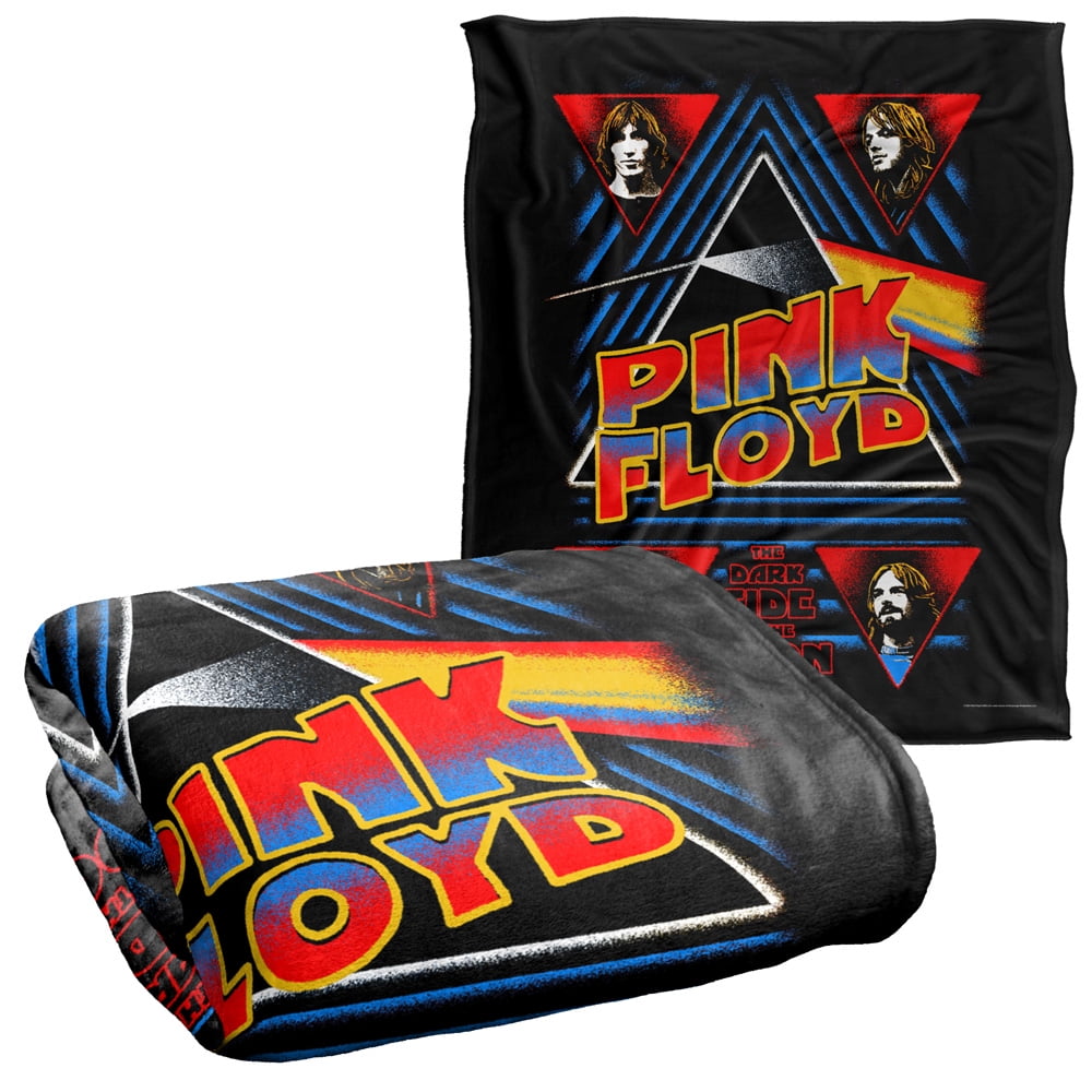 Pink Floyd Blanket, 50"x60", Dark Side, Silky Touch Super Soft Throw