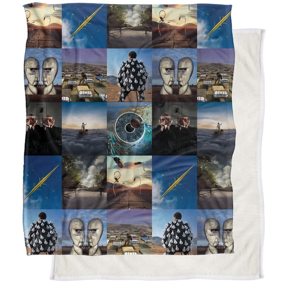 Pink Floyd Pattern Pink Floyd Blanket, 50