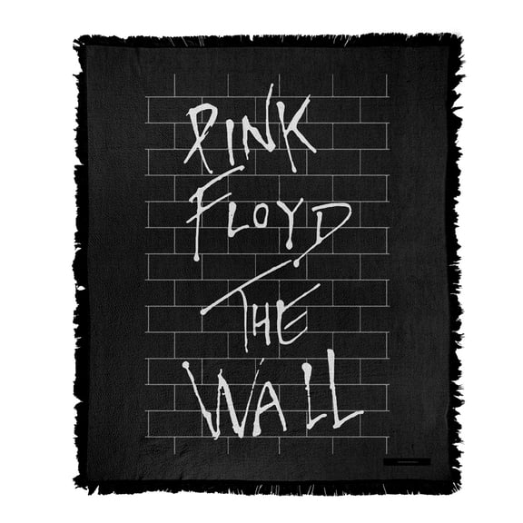 Pink Floyd Blanket, 50'x60' Roger Waters The Wall Cover Woven Tapestry Cotton Blend Fringed Throw