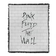 thumbnail image 1 of Pink Floyd Blanket, 50'x60' The Wall Album Cover Woven Tapestry Cotton Blend Fringed Throw, 1 of 5