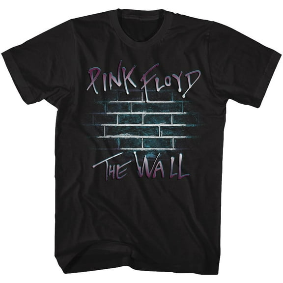Pink Floyd Classic Purple Floyd Black T-Shirt