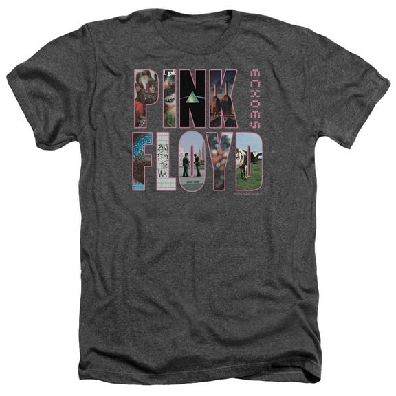 Pink Floyd - Cover - Heather Short Sleeve Shirt - Large