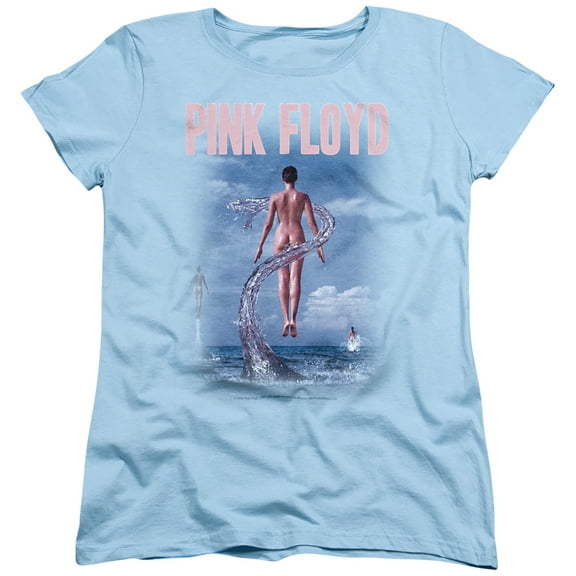 Pink Floyd DEEP Blue Women's T Shirt, Light Blue, Small