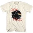 thumbnail image 1 of Pink Floyd DSOTM Circle Natural Adult T-Shirt, 1 of 2