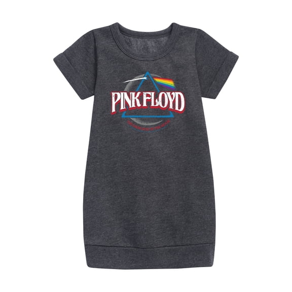 Pink Floyd - DSOTM Crescent - Toddler And Youth Girls Fleece Dress