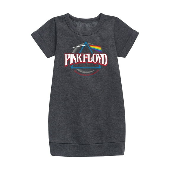Pink Floyd - DSOTM Crescent - Toddler And Youth Girls Fleece Dress