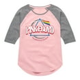 thumbnail image 1 of Pink Floyd - DSOTM Crescent - Toddler And Youth Raglan Graphic T-Shirt, 1 of 5