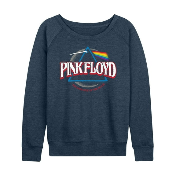 Pink Floyd - DSOTM Crescent - Women's Lightweight French Terry Long Sleeve Shirt