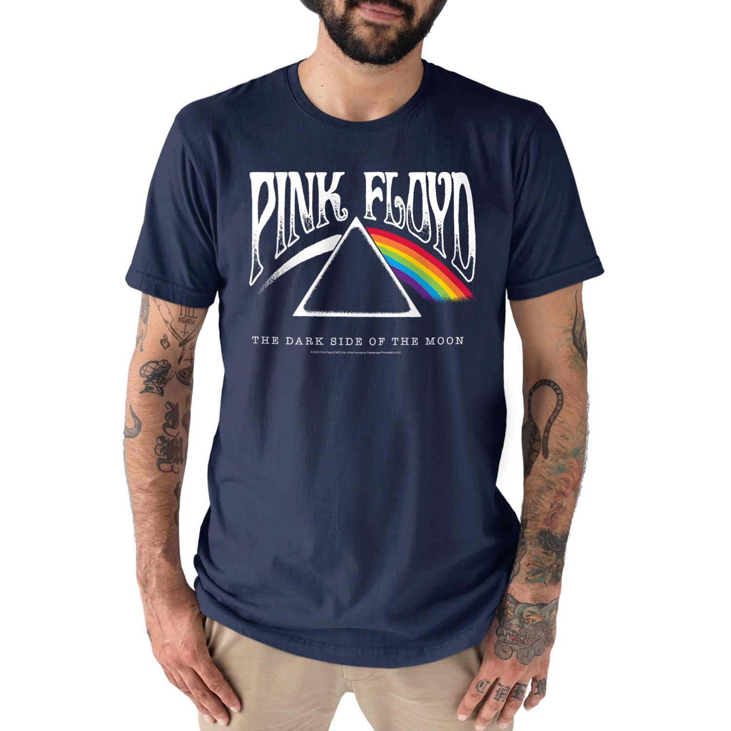 Pink Floyd - DSOTM - Men's Short Sleeve Graphic T-Shirt - Walmart.com