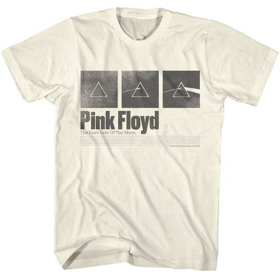 Pink Floyd DSOTM Prism Boxes Natural Adult T-Shirt