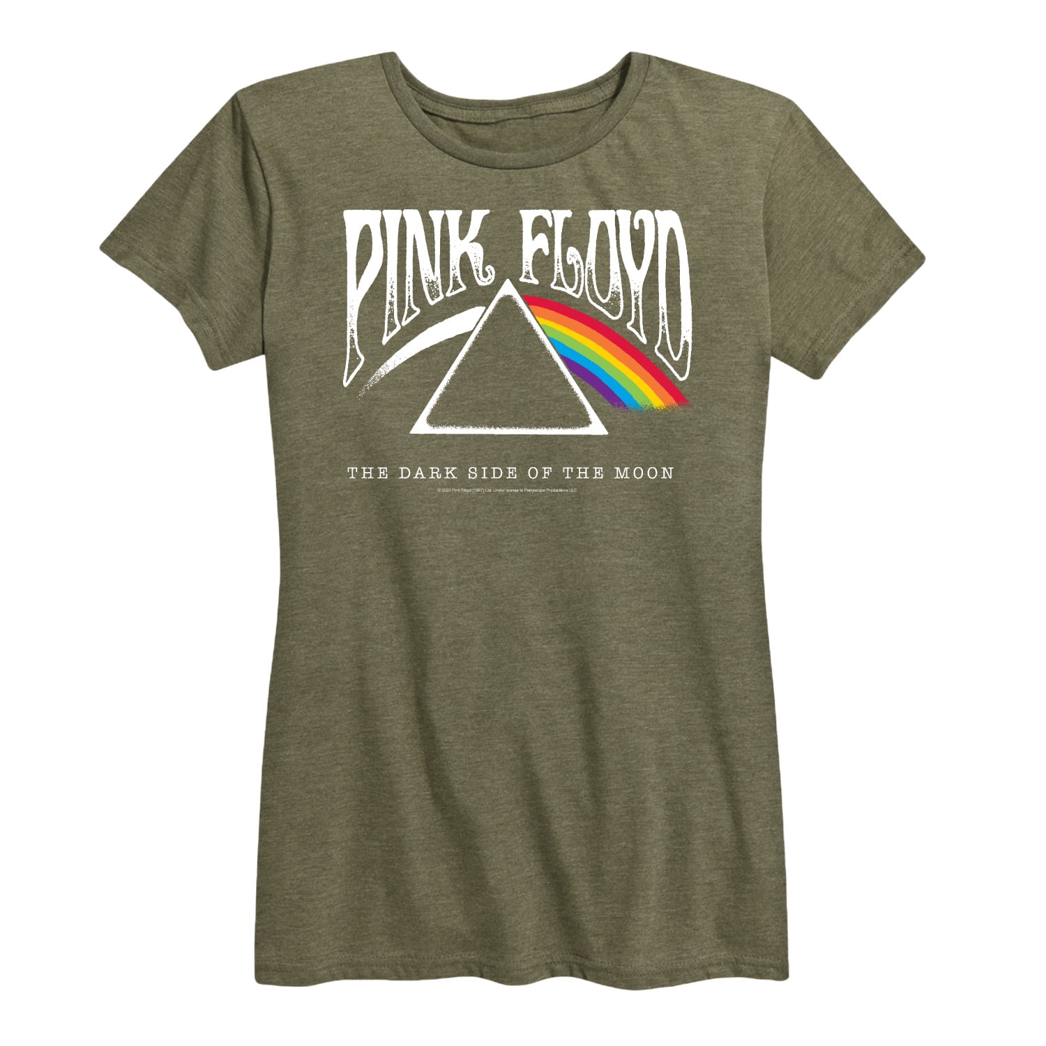 Pink Floyd - DSOTM - Women's Short Sleeve Graphic T-Shirt - Walmart.com