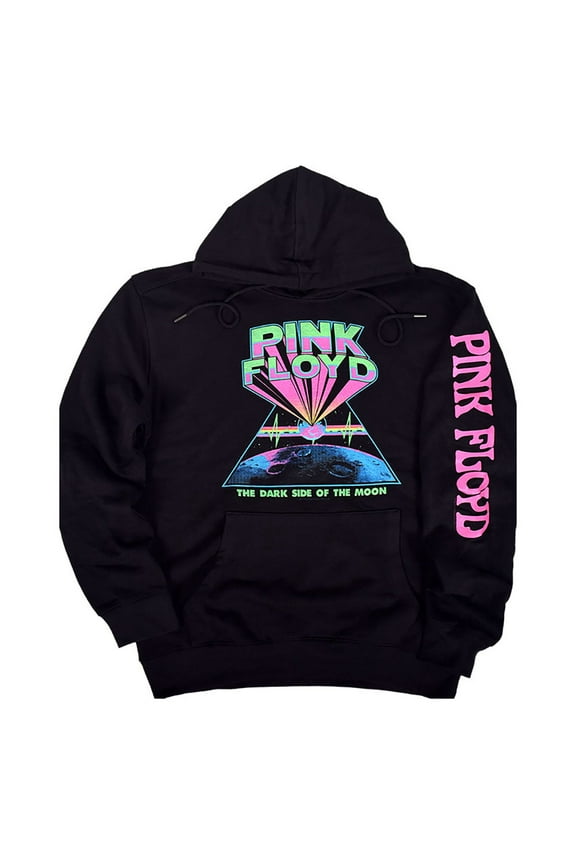 Pink Floyd - Dark Side Blacklight Mens Pullover Hoodie