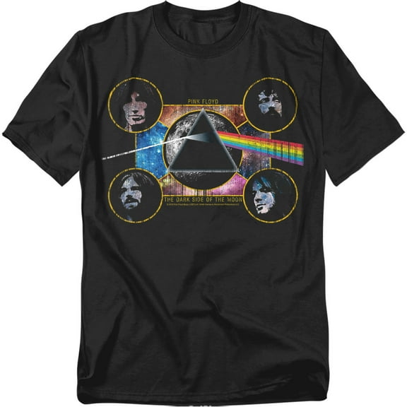 Pink Floyd T-Shirt Dark Side Heads Unisex Graphic Tee For Men & Women
