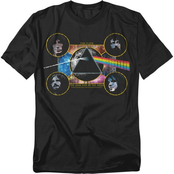 Pink Floyd T-Shirt Dark Side Heads Unisex Graphic Tee For Men & Women