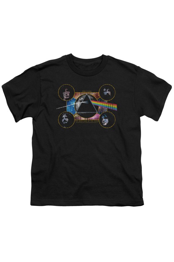 Pink Floyd - Dark Side Heads - Youth Short Sleeve Shirt - Small