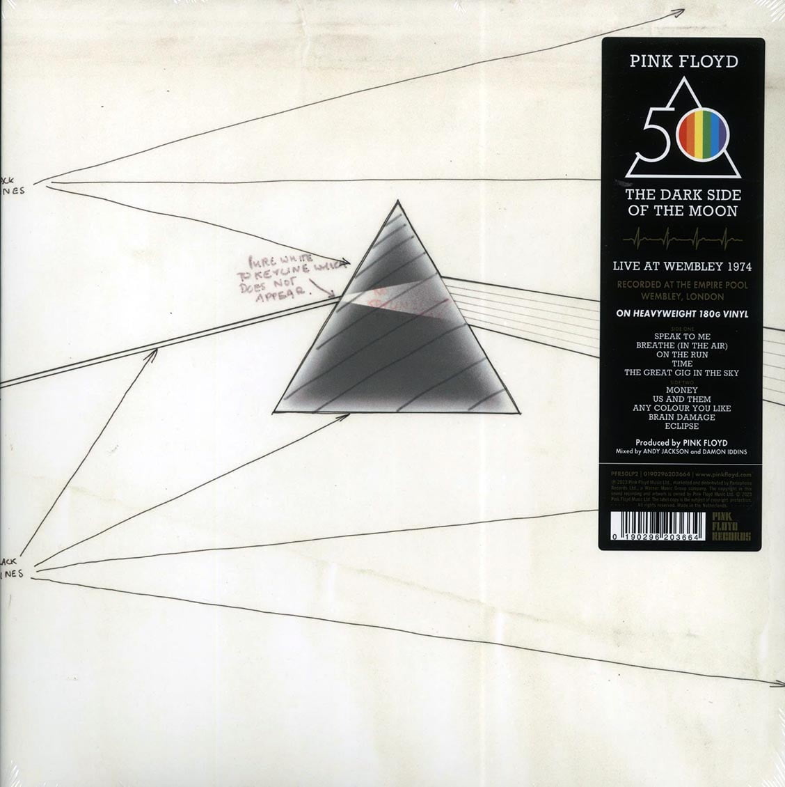 Pink Floyd - Dark Side Of The Moon: Live At Wembley Empire Pool, London, 1974 (180G) [LP Vinyl]