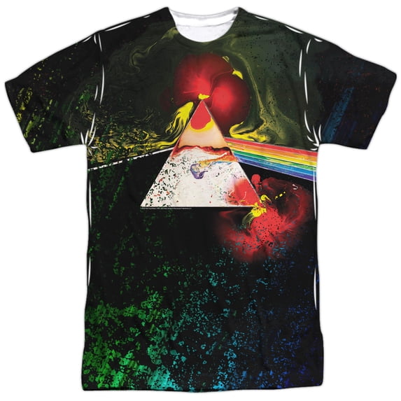pink floyd dark side of the moon mens adult sublimation shirt
