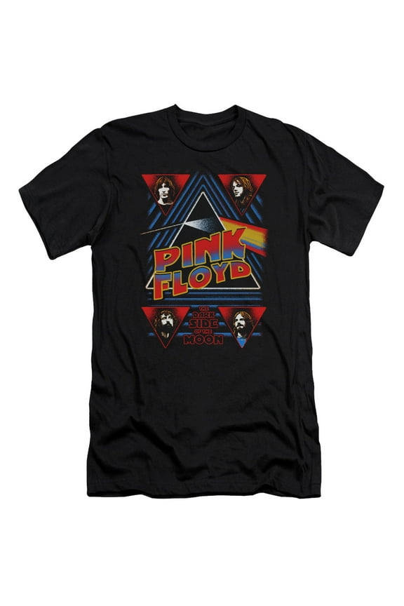 Pink Floyd - Dark Side - Premium Slim Fit Short Sleeve Shirt - Large