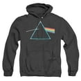 thumbnail image 1 of Pink Floyd Dark Side Prism Unisex Adult Pull-Over Heather Hoodie, Black, Small, 1 of 1