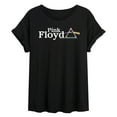 thumbnail image 1 of Pink Floyd - Dark Side  - Women's Oversized Graphic T-Shirt, 1 of 4