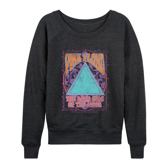Pink Floyd - Dark Side of The Moon Pink Floyd - Women's French Terry Long Sleeve Pullover