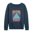 thumbnail image 1 of Pink Floyd - Dark Side of The Moon Pink Floyd - Women's French Terry Long Sleeve Pullover, 1 of 4