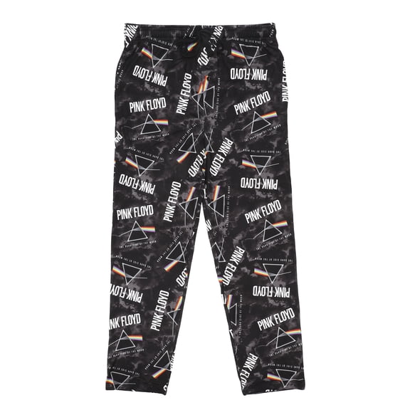 Pink Floyd Dark Side of the Moon Men's All-Over Print Sleep Pajama Pants -XL
