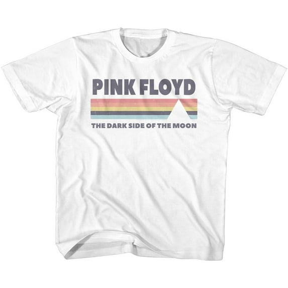 Pink Floyd Dark Side Of The Moon White Youth T-Shirt