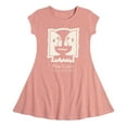 thumbnail image 1 of Pink Floyd - Division Bell Aztec - Toddler And Youth Girls Fit And Flare Dress, 1 of 1