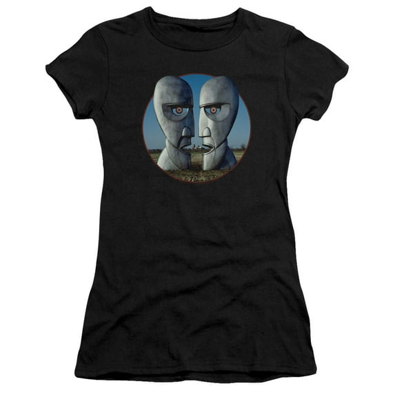 Pink Floyd - Division Bell Cover - Juniors Teen Girls Cap Sleeve Shirt - X-Large