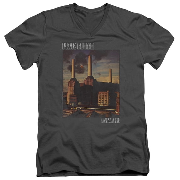 Pink Floyd - Faded Animals - Slim Fit V Neck Shirt - Medium