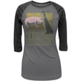 thumbnail image 1 of Pink Floyd - Flesh Juniors Raglan - Small, 1 of 1