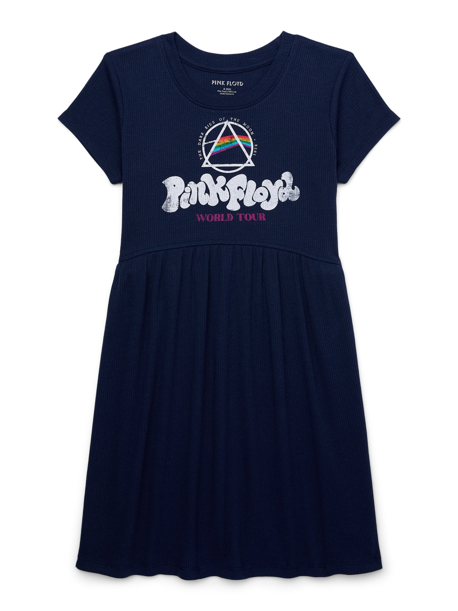 pink floyd t shirt dress Urban Outfitters + Day Pink Floyd Washed T-Shirt Dress