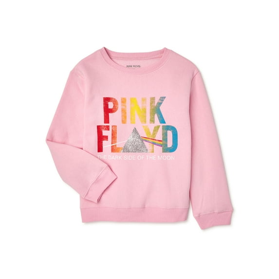 Pink Floyd Girls Long Sleeve Sweatshirt, Sizes 4-16