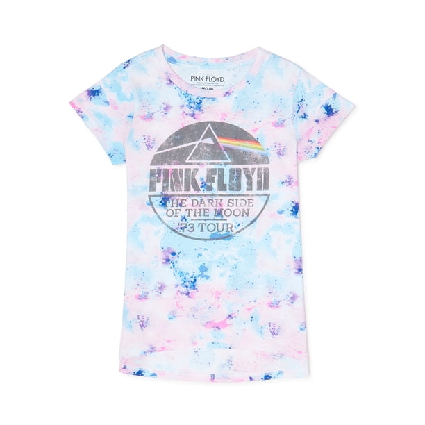 Pink Floyd Girls TieDye Graphic TShirt, Sizes 416