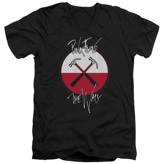 Pink Floyd - Hammers - Slim Fit V Neck Shirt - XX-Large