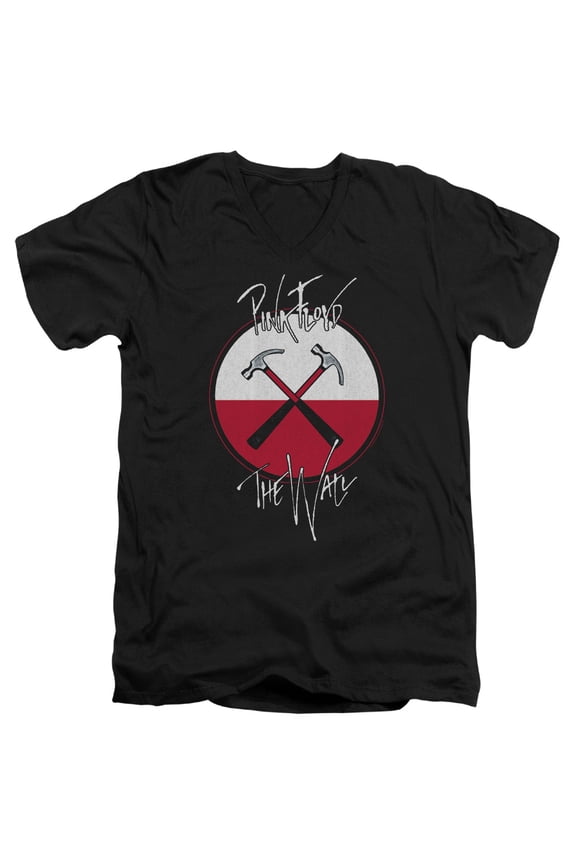 Pink Floyd - Hammers - Slim Fit V Neck Shirt - XX-Large