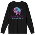 thumbnail image 1 of Pink Floyd In The Flesh Tour Crew Neck Long Sleeve Black Adult Tee-Medium, 1 of 7