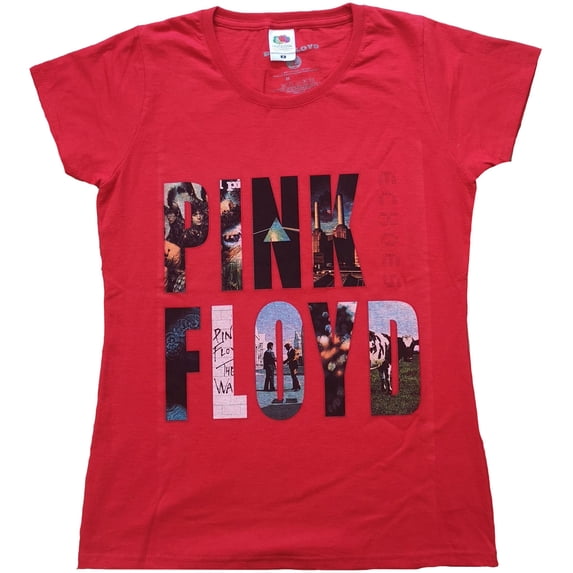 Pink Floyd Ladies T-Shirt: Echoes Album Montage (Medium)
