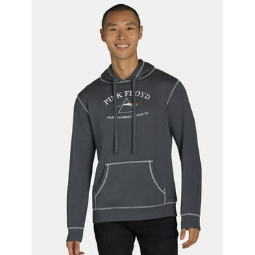 Pink Floyd Men's & Big Men's Graphic Embroidered Hoodie Sweatshirt, Sizes S-3XL