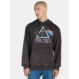 Pink Floyd Men's Tie Dye Pullover Hoodie with Graphic Print
