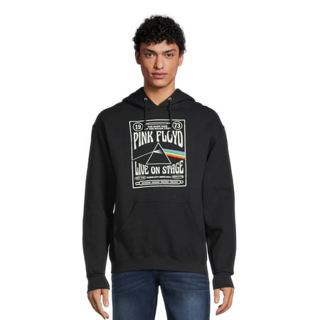 Pink Floyd Men's & Big Men’s Pullover Hoodie Sweatshirt, Sizes S-3XL