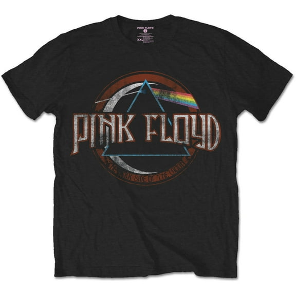 Pink Floyd Men's D.S.O.T.M Vintage Seal T-shirt X-Large Black