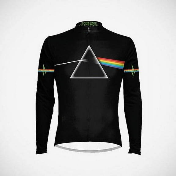 Pink Floyd Men's Dark Side of the Moon Long Sleeve Cycling Jersey - Small