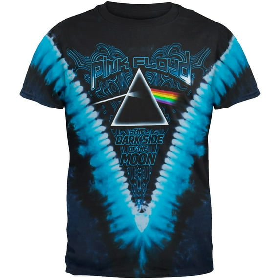 Pink Floyd Men's Dark Side of the Moon V-Dye Short Sleeve T Shirt