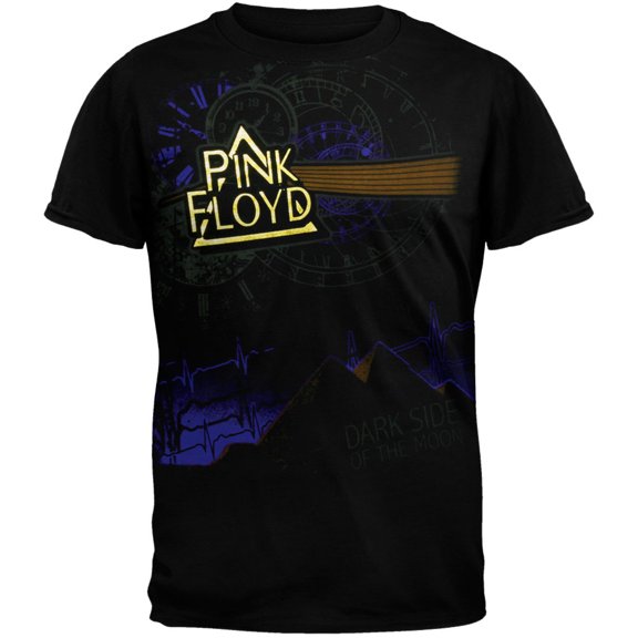 Pink Floyd Men's Golden Prism Soft Short Sleeve T Shirt
