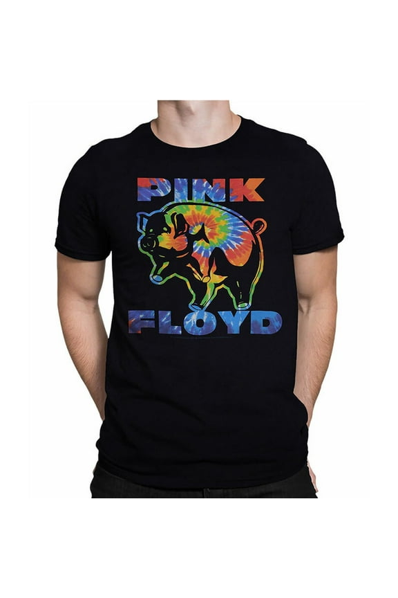 Men's Psychedelic Pig Adult Short Sleeve T Shirt